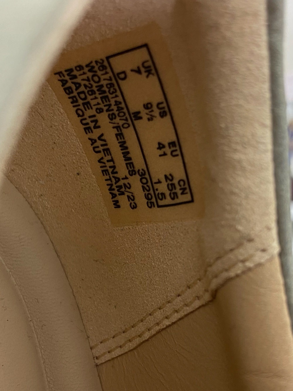 Clarks Orianna Move Wedge Gray Derby Platform Oxford Leather Women’s 9.5 [JO] - Picture 11 of 11